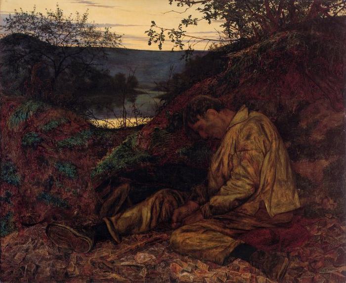Henry Wallis The Stonebreaker Norge oil painting art